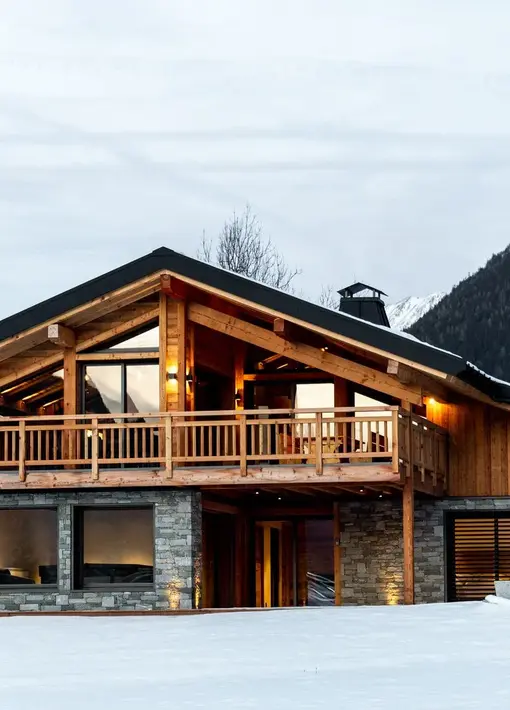 chalet neige chamonix