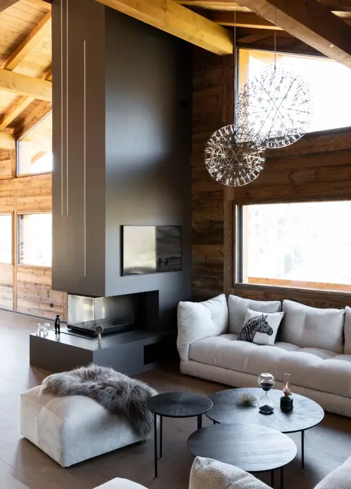 Constructeur de chalets à la Clusaz