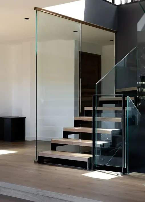 escalier chalet luxe