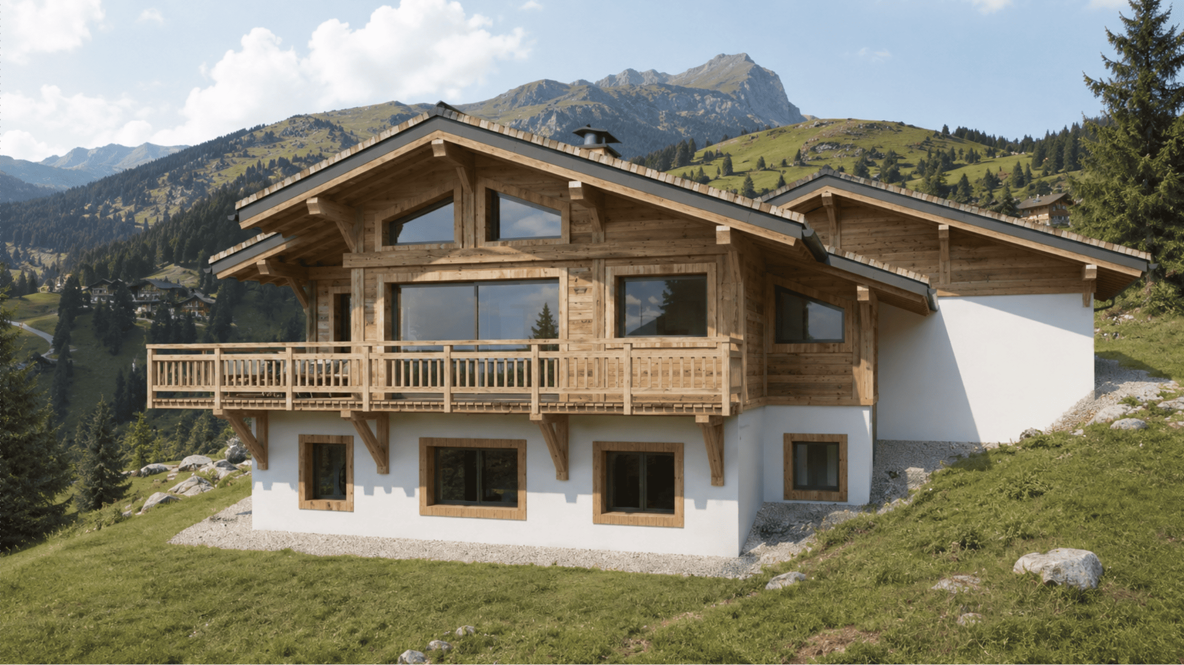 Chalet à vendre la clusaz