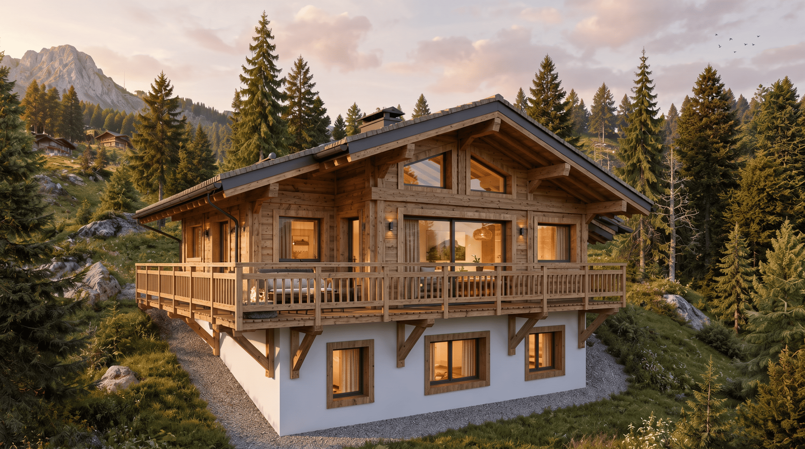 Chalet sur mesure a vendre la clusaz