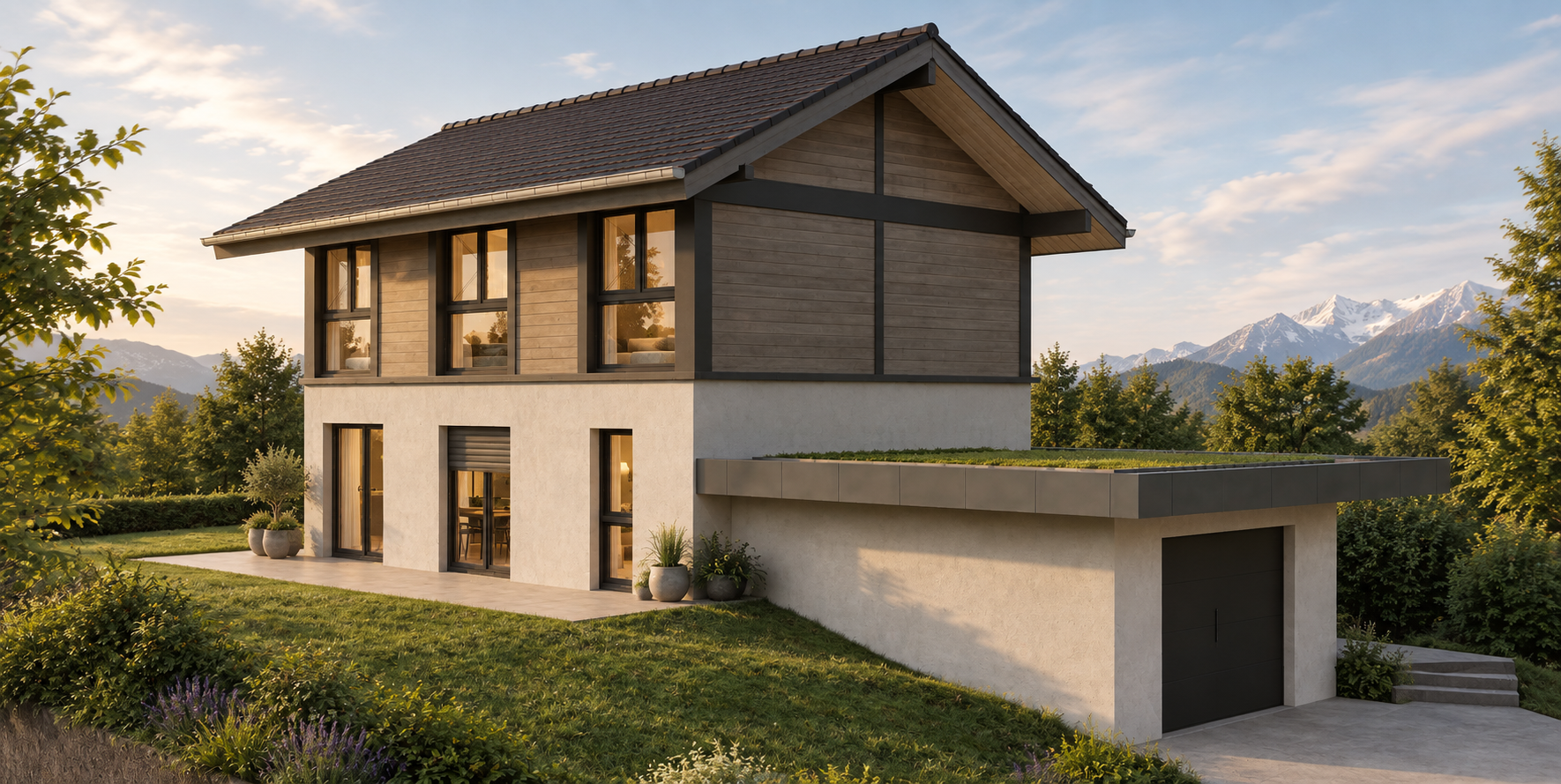 Vue extérieure du programme immobilier neuf à Seynod
