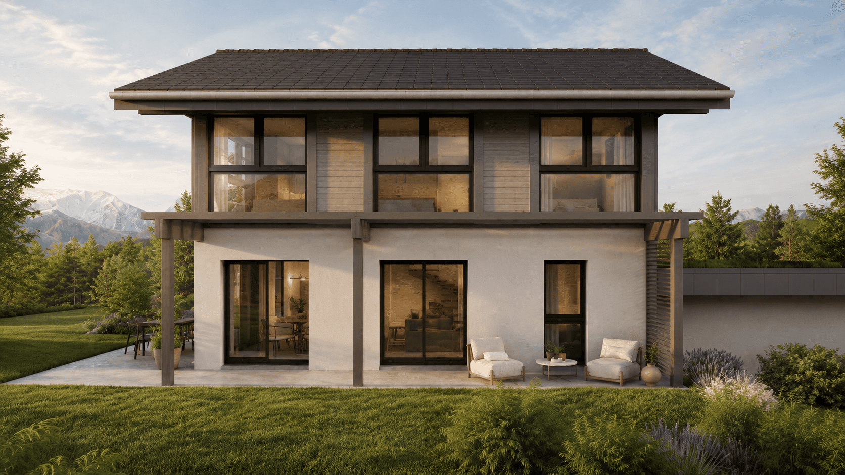 Construction d'une maison individuelle haut de gamme sur mesure à Frangy