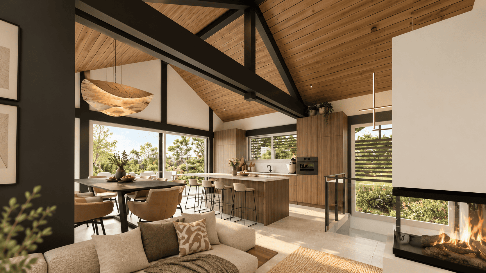 Projet de maison contemporaine sur mesure à Poisy en Haute-Savoie.